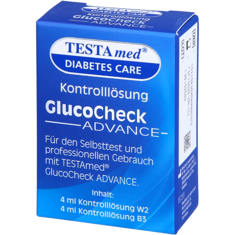 TESTAmed GlucoCheck Advance Kontrolllösung, 4 ml Lösung