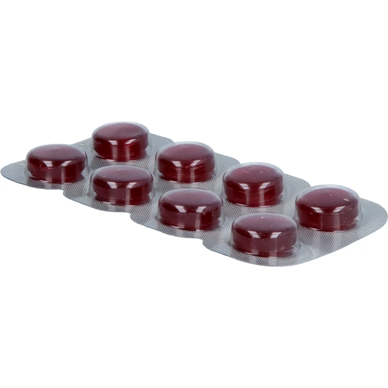 Mucosan Lutschtabletten lindern Hustenreiz mit Rote-Früchte-Geschmack, 16 St. Tabletten