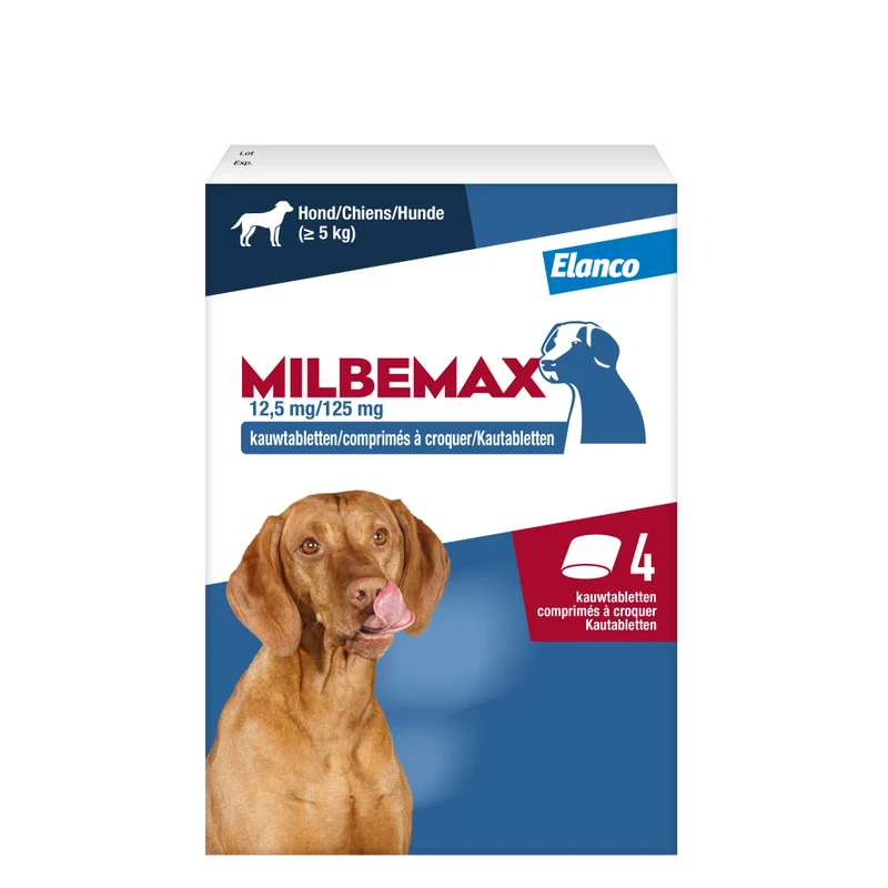 Milbemax Kauwtabletten Hond Groot Chewy 5-75kg