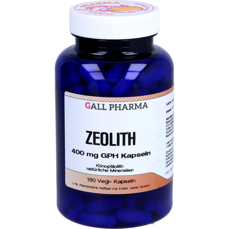 GALL PHARMA Zeolith 400 mg GPH Kapseln, 180 St. Kapseln