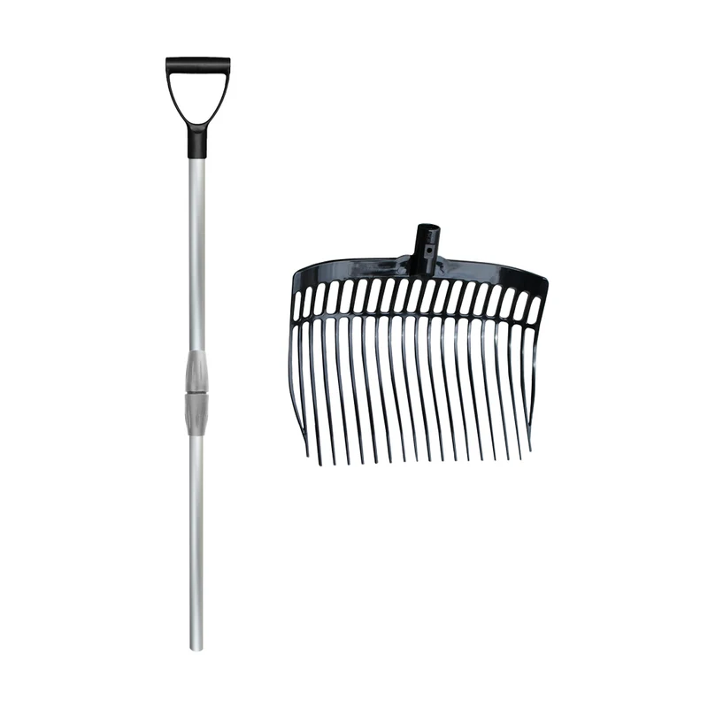 Mestvork met steel