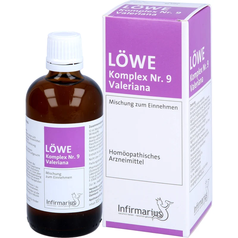 Löwe Komplex Nr. 9 Valeriana, 100 ml TRO