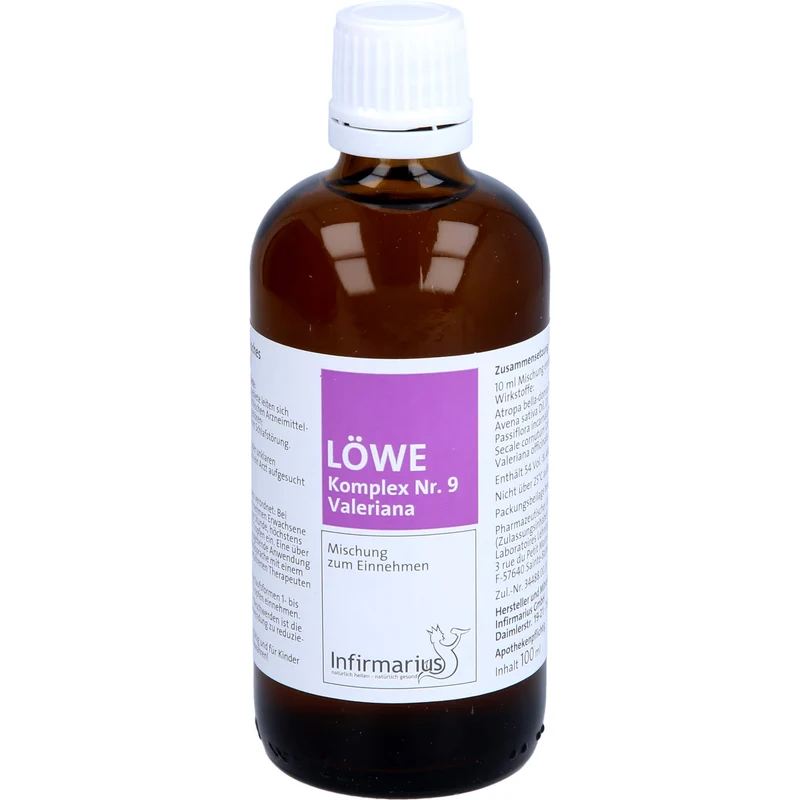 Löwe Komplex Nr. 9 Valeriana, 100 ml TRO