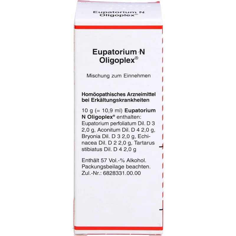 Eupatorium N Oligoplex Mischung bei Erkältungen, 50 ml Lösung