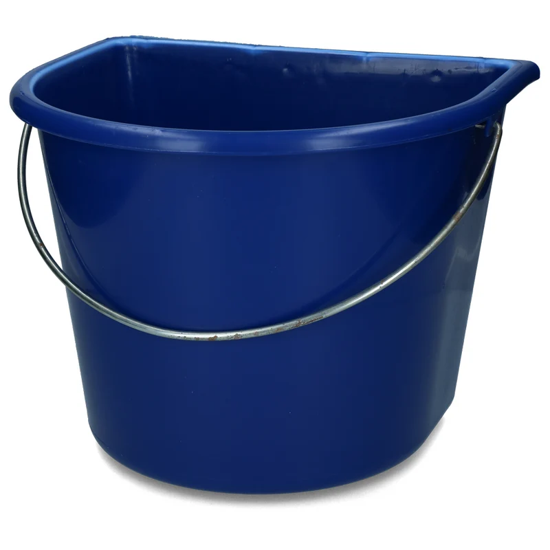 Emmer met vlakke kant 15 l