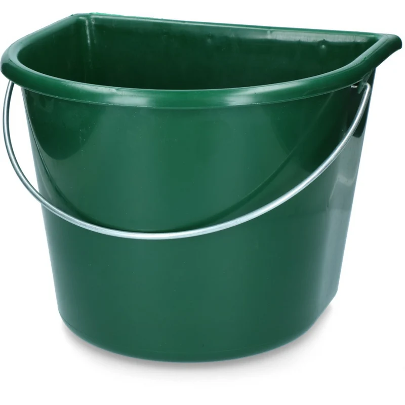 Emmer met vlakke kant 15 l