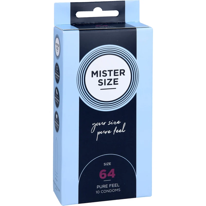 MISTER SIZE 64 extra feine Kondome, 10 St. Kondome