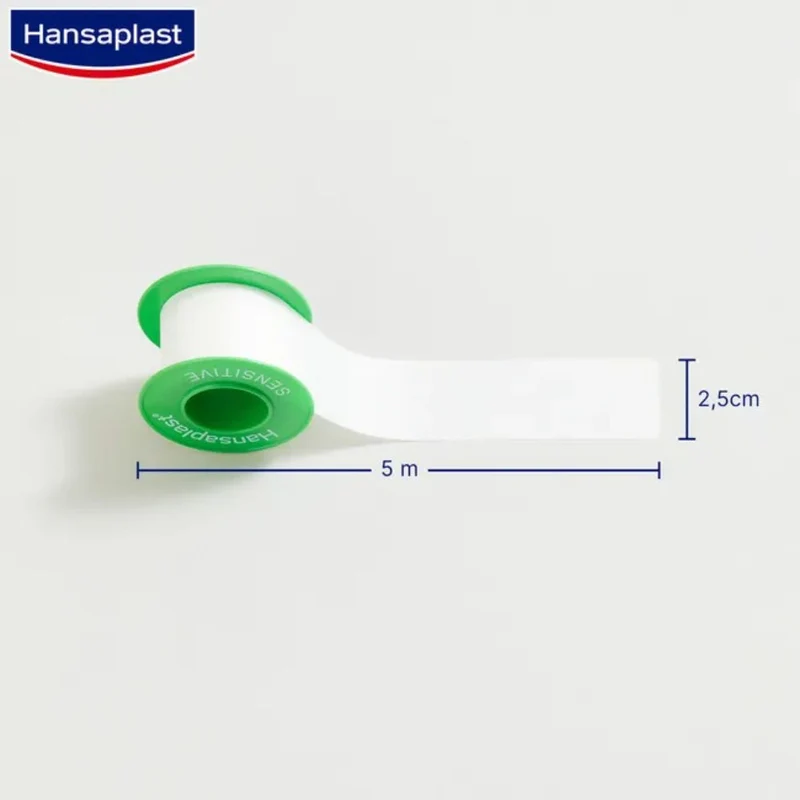 Hansaplast Sensitive Fixierpflaster 5 m x 2,5 cm, 1 St. Pflaster