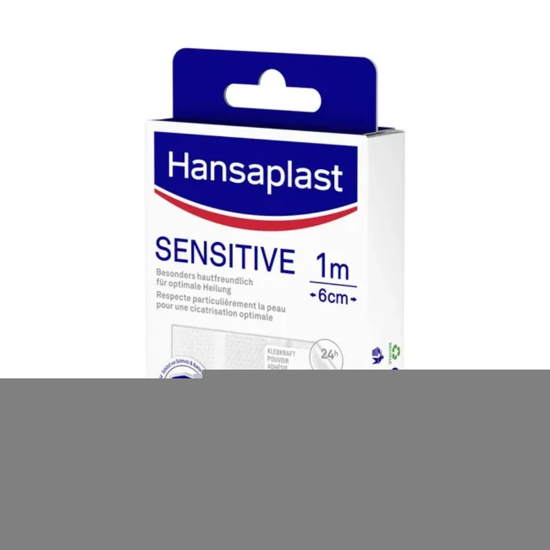 Hansaplast Sensitive Pflaster Hypoallergen 1mx6cm, 1 St. Pflaster