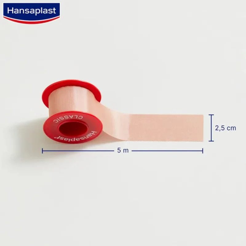 Hansaplast Classic Fixierpflaster 5 m x 2,5 cm, 1 St. Pflaster