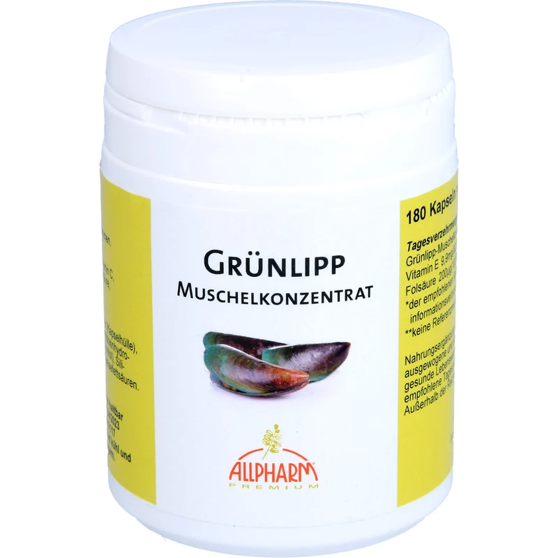 Grünlipp Muschelkonzentrat, 180 St KAP