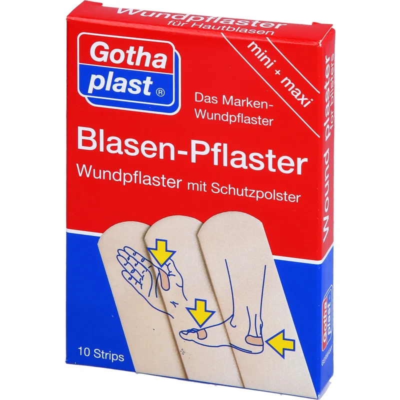 Gothaplast Hautblasenpflaster, 10 St PFL