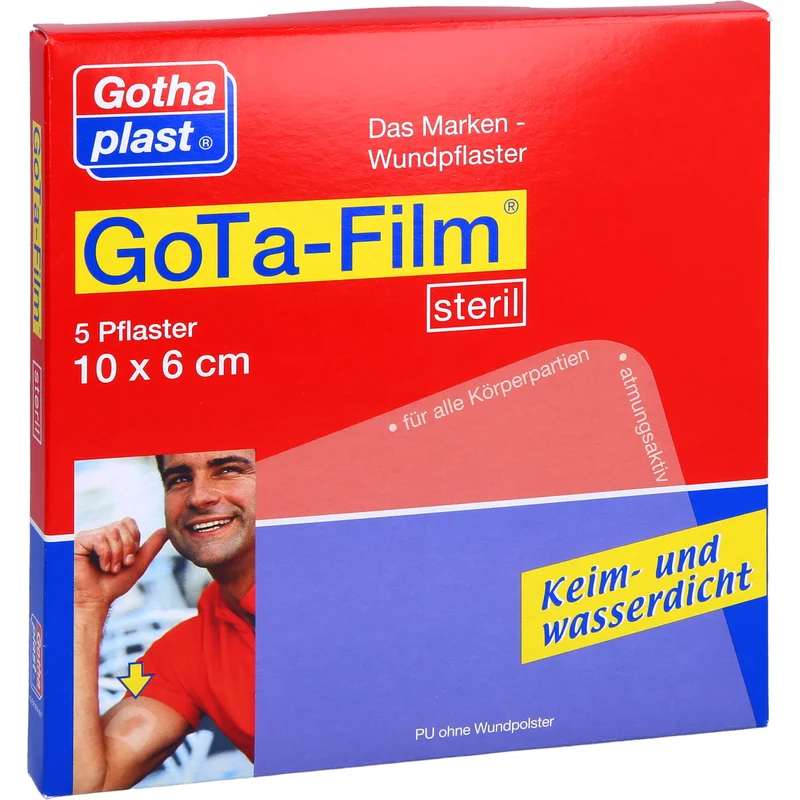 GoTa-FILM steril 10cmx6cm, 5 St PFL