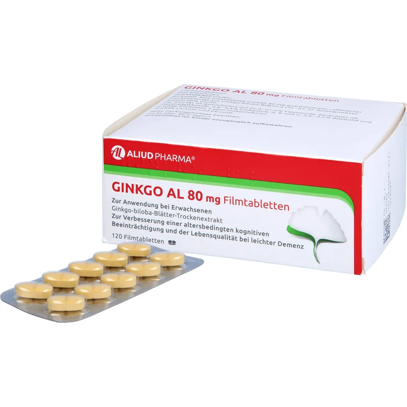Ginkgo AL 80 mg Filmtabletten, 120 St FTA