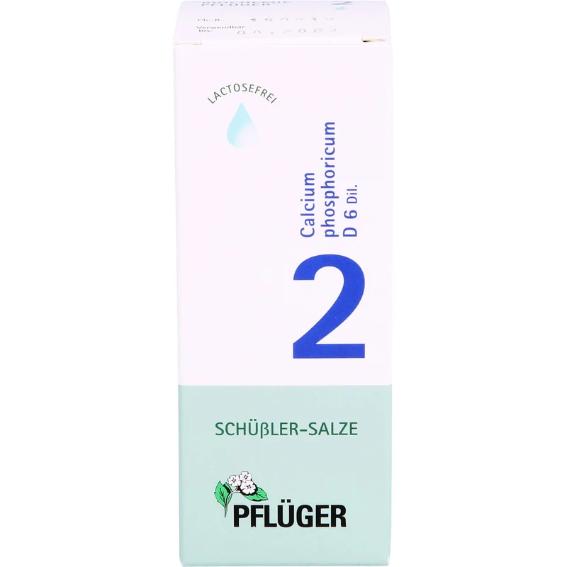 Pflüger Biochemie Nr.2 Calcium phosphoricum D6 Dilution, 100 ml Lösung