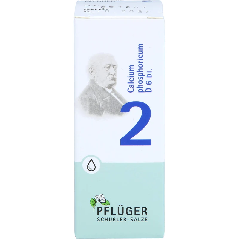 Pflüger Biochemie Nr.2 Calcium phosphoricum D6 Dilution, 30 ml Lösung