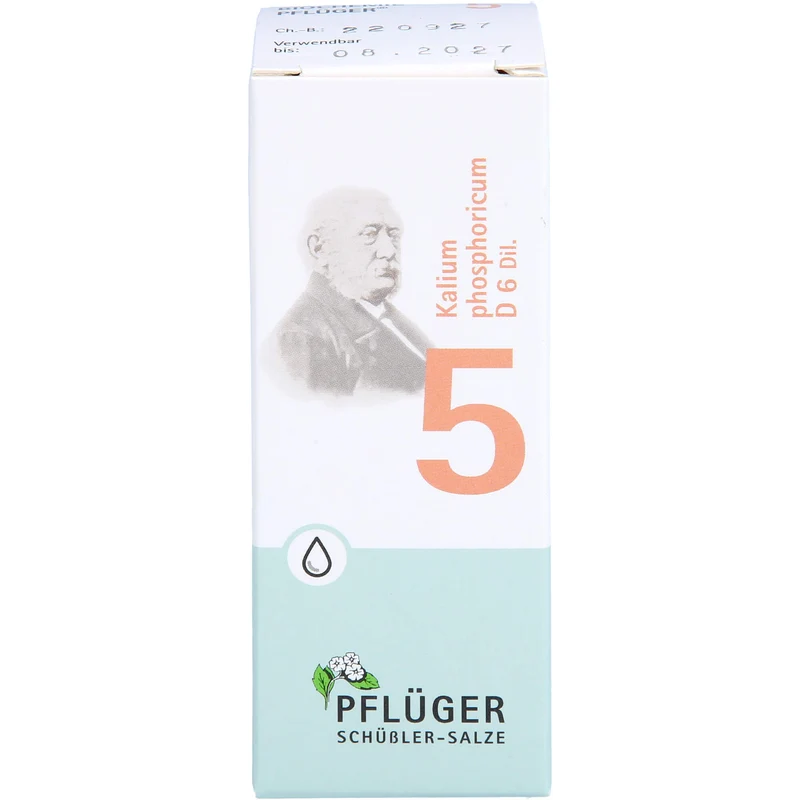 Pflüger Biochemie Nr.5 Kalium phosphoricum D6 flüssige Verdünnung, 30 ml Lösung