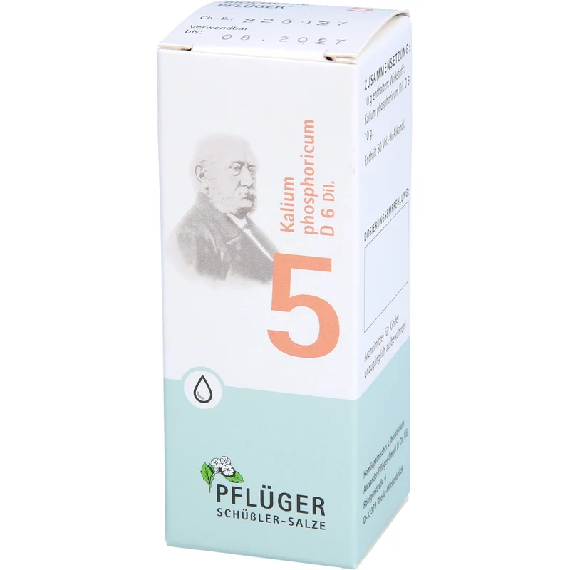 Pflüger Biochemie Nr.5 Kalium phosphoricum D6 flüssige Verdünnung, 30 ml Lösung