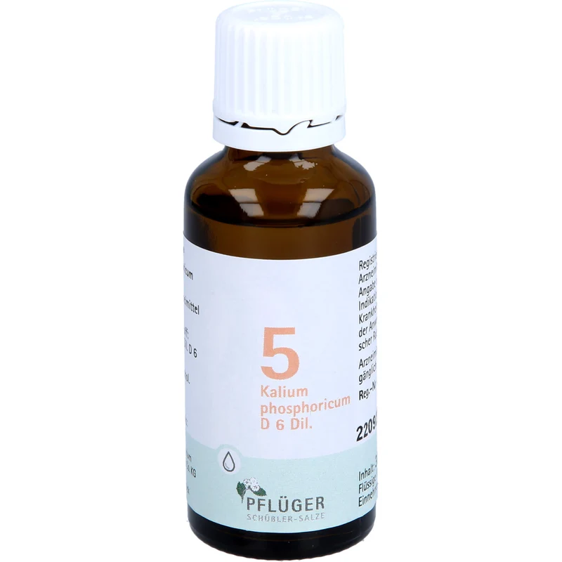 Pflüger Biochemie Nr.5 Kalium phosphoricum D6 flüssige Verdünnung, 30 ml Lösung