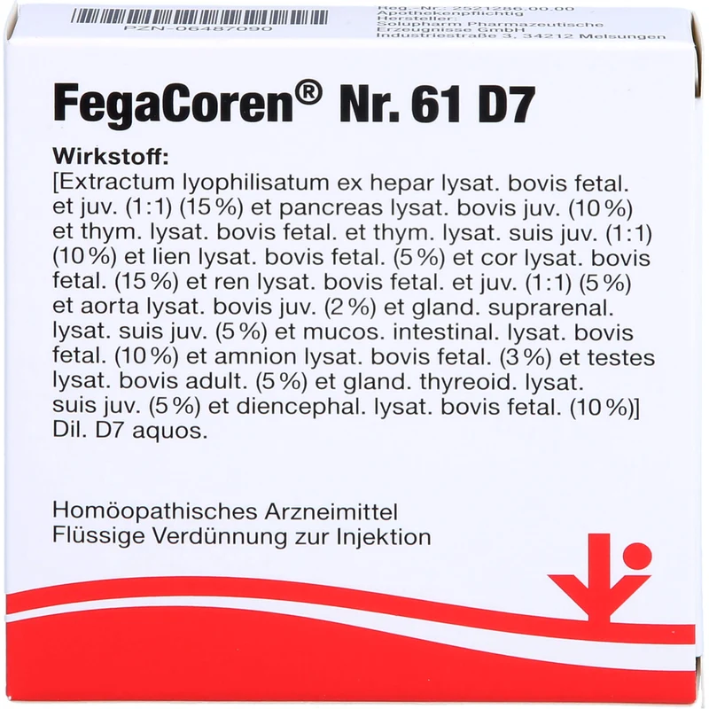 FegaCoren Nr. 61 D7 Ampullen, 5 St. Ampullen
