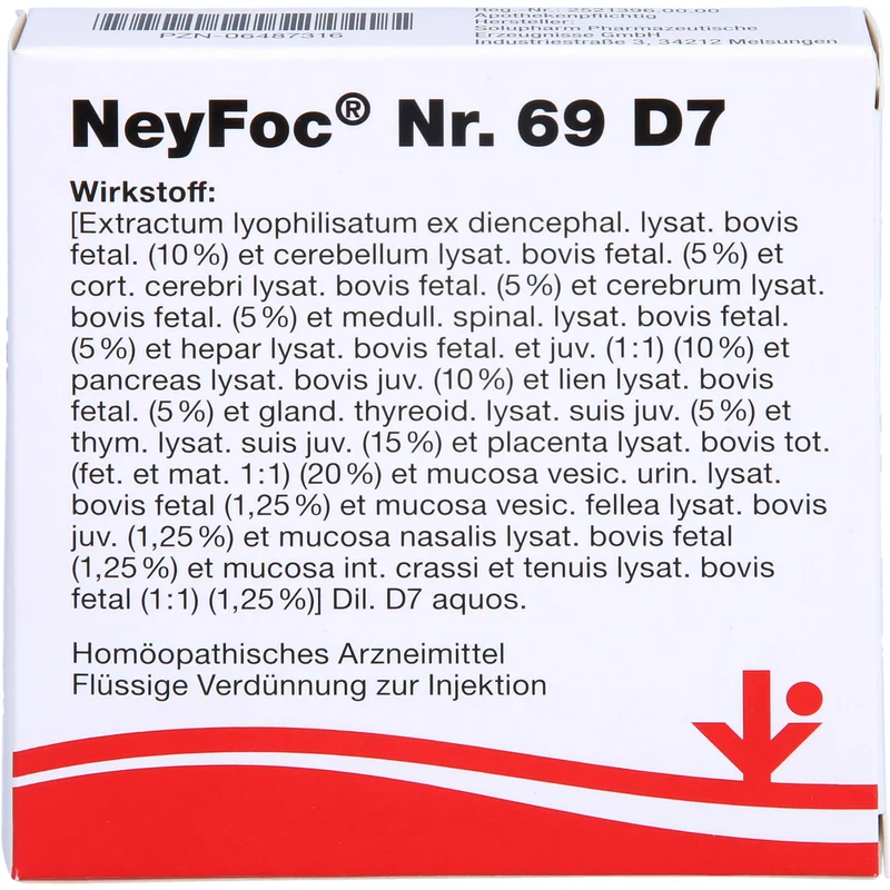 NeyFoc Nr. 69 D7 flüssige Verdünnung, 5 ml Lösung