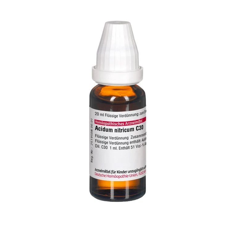 DHU Acidum nitricum C30 Dilution, 20 ml Lösung