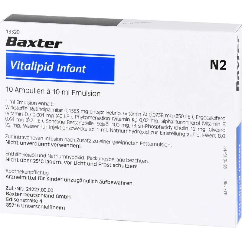 FrekaVit® fettlöslich Infant, 10X10 ml EMU