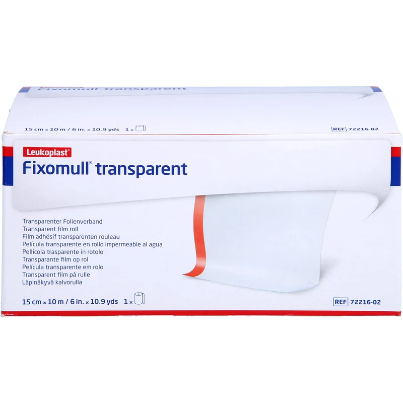 Fixomull transparent 10mx15cm, 1 St PFL