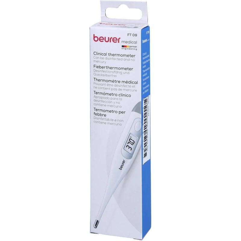Fieberthermometer digital mit Ton wasserdicht, 1 St. Fieberthermometer