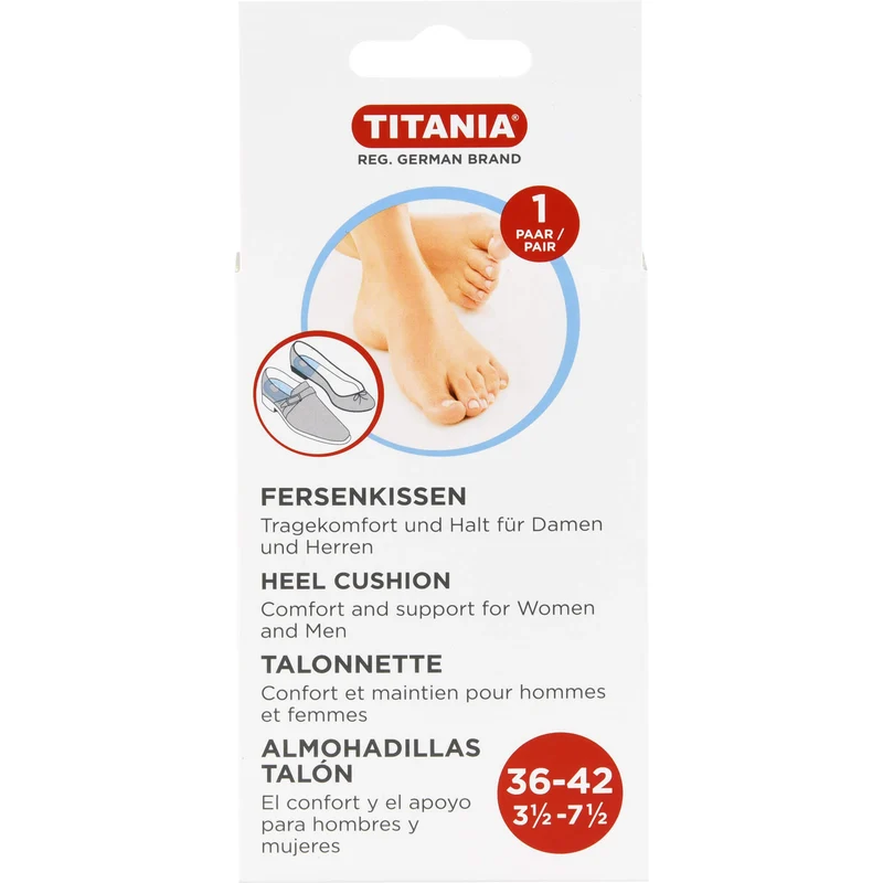 Fersenkissen 36-42 TITANIA, 2 St