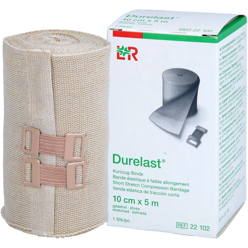 Durelast Kurzzugbinde 10cmx5m, 1 St BIN