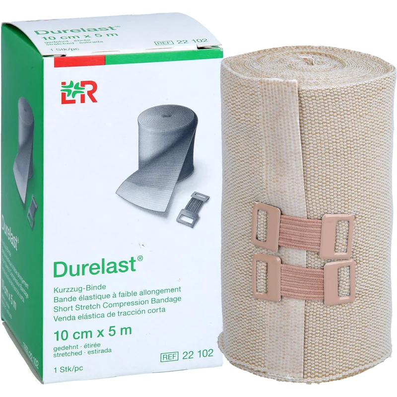 Durelast Kurzzugbinde 10cmx5m, 1 St BIN