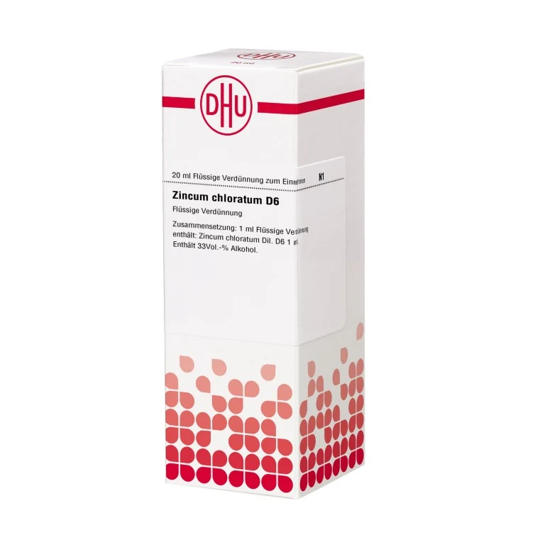 DHU Zincum chloratum D6 Dilution, 20 ml Lösung