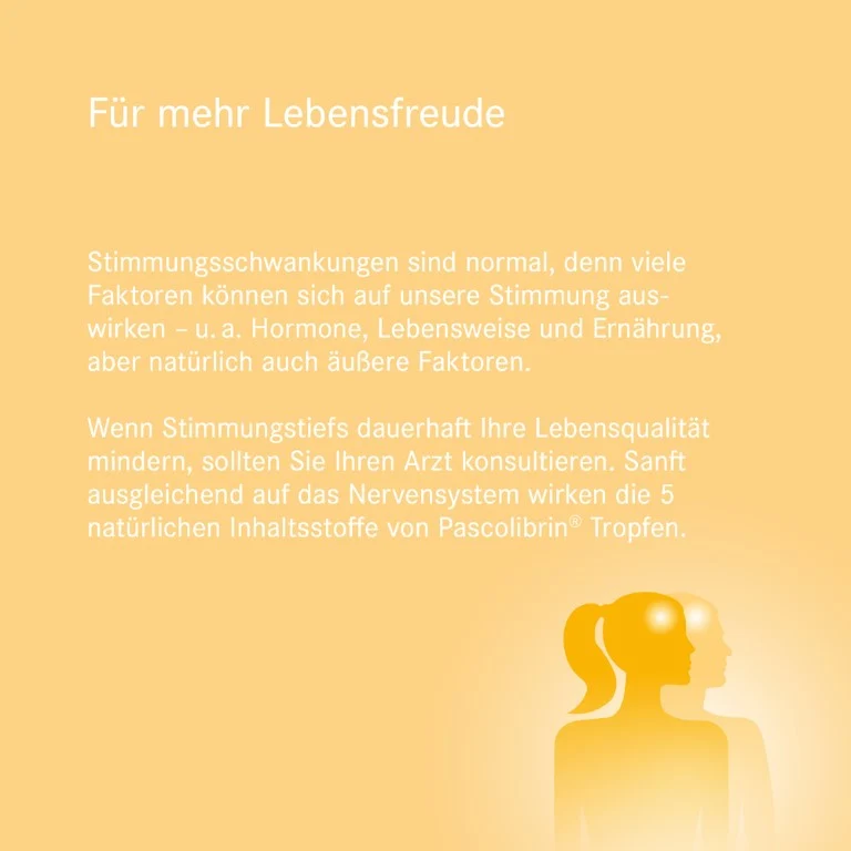 Pascolibrin Tropfen bei Verstimmungszuständen und nervösen Störungen, 50 ml Lösung