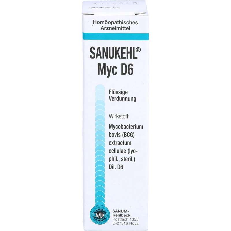 SANUM-KEHLBECK Sanukehl Myc D6 flüssige Verdünnung, 10 ml Lösung