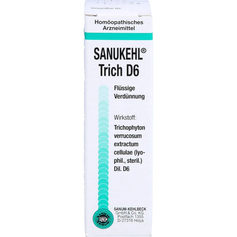 SANUM-KEHLBECK Sanukehl Trich D6 flüssige Verdünnung, 10 ml Lösung