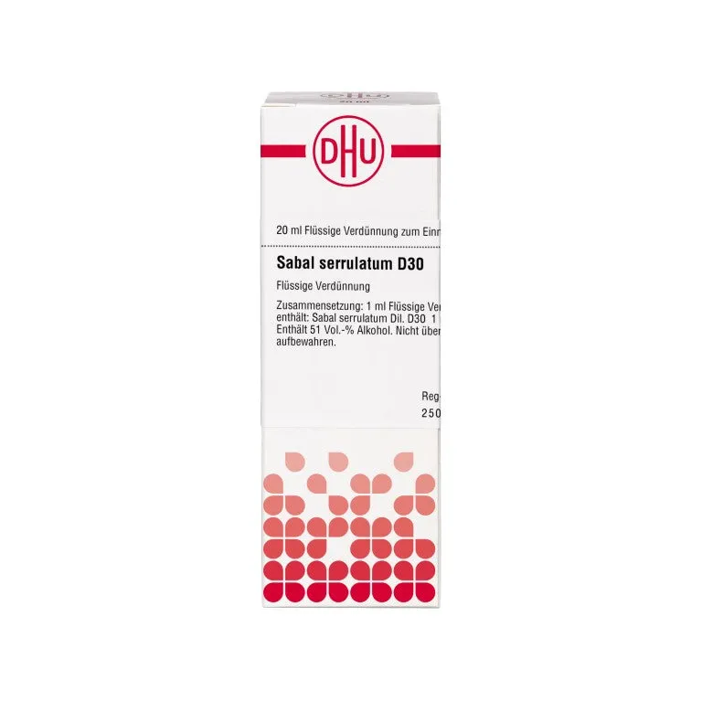 Sabal serrulatum D30 DHU Dilution, 20 ml Lösung