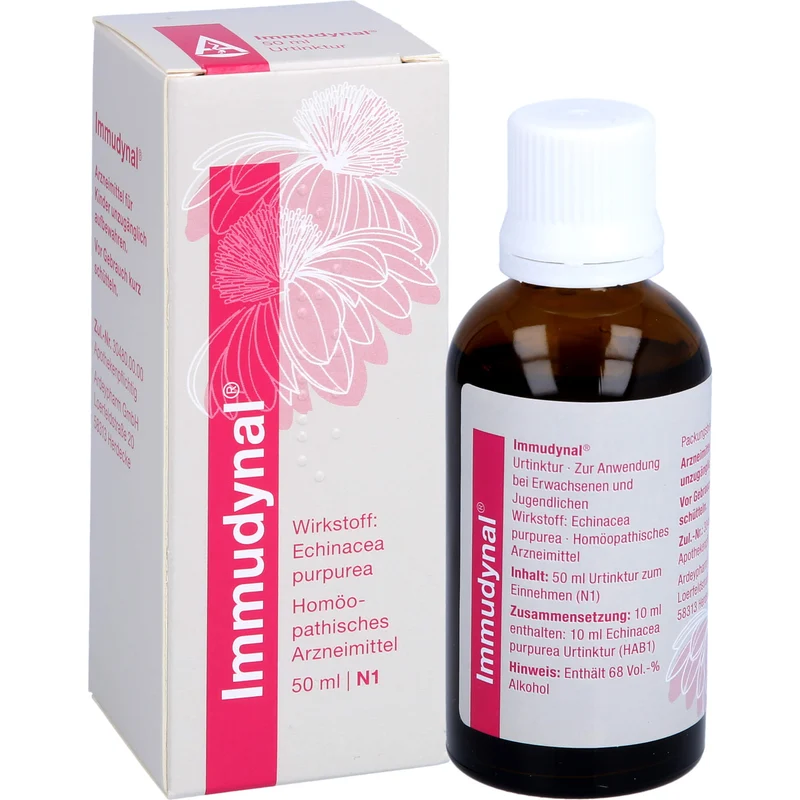 Immudynal Urtinktur bei fieberhafter Infektionen, 50 ml Lösung