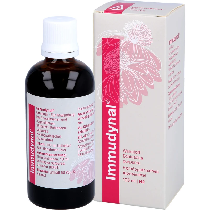 Immudynal Urtinktur bei fieberhaften Infektionen, 100 ml Lösung