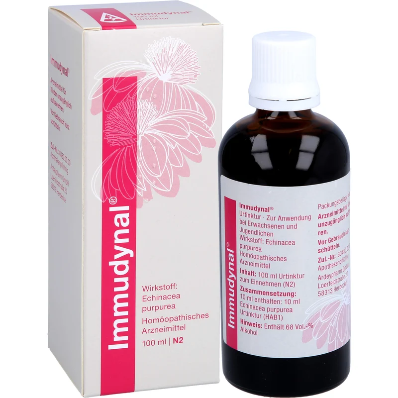 Immudynal Urtinktur bei fieberhaften Infektionen, 100 ml Lösung