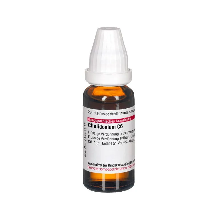 DHU Chelidonium C6 Dilution, 20 ml Lösung