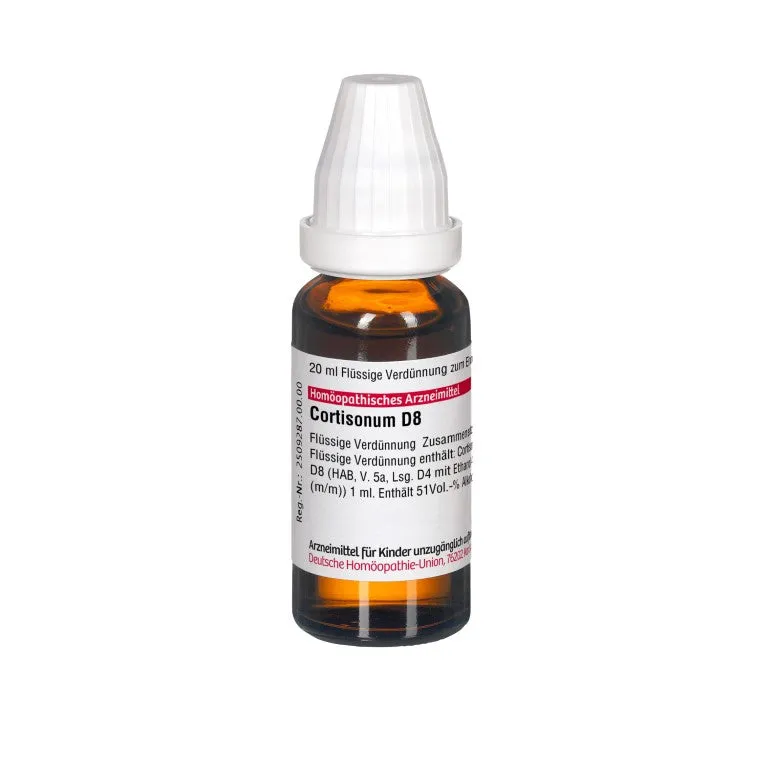 Cortisonum D8 DHU Dilution, 20 ml Lösung