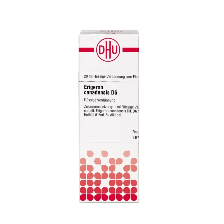 Erigeron canadensis D6 DHU Dilution, 20 ml Lösung