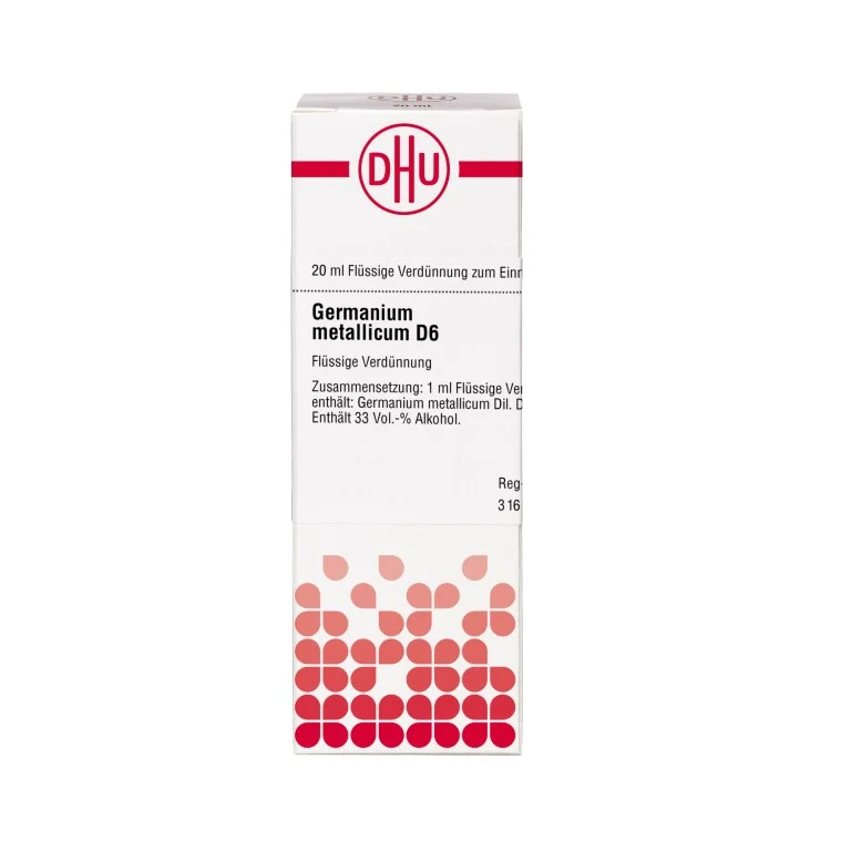 DHU Germanium metallicum D6 Dilution, 20 ml Lösung
