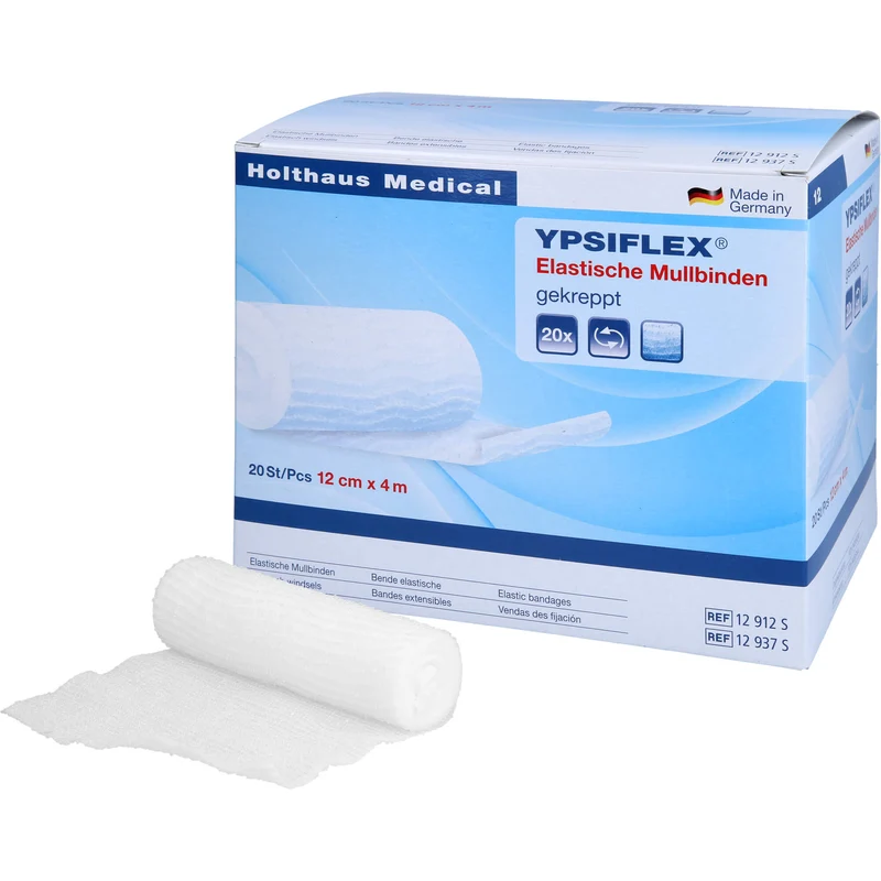 Elastische Mullbinde 12cmx4m, 20 St BIN