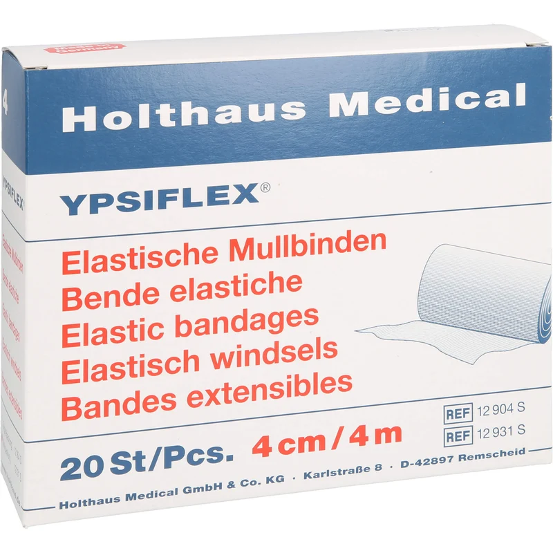 Elastische Mullbinde 4cmx4m, 20 St BIN