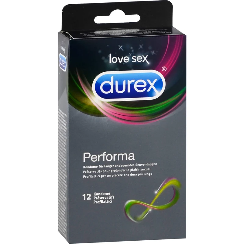 Durex Performa Kondome, 12 St. Kondome