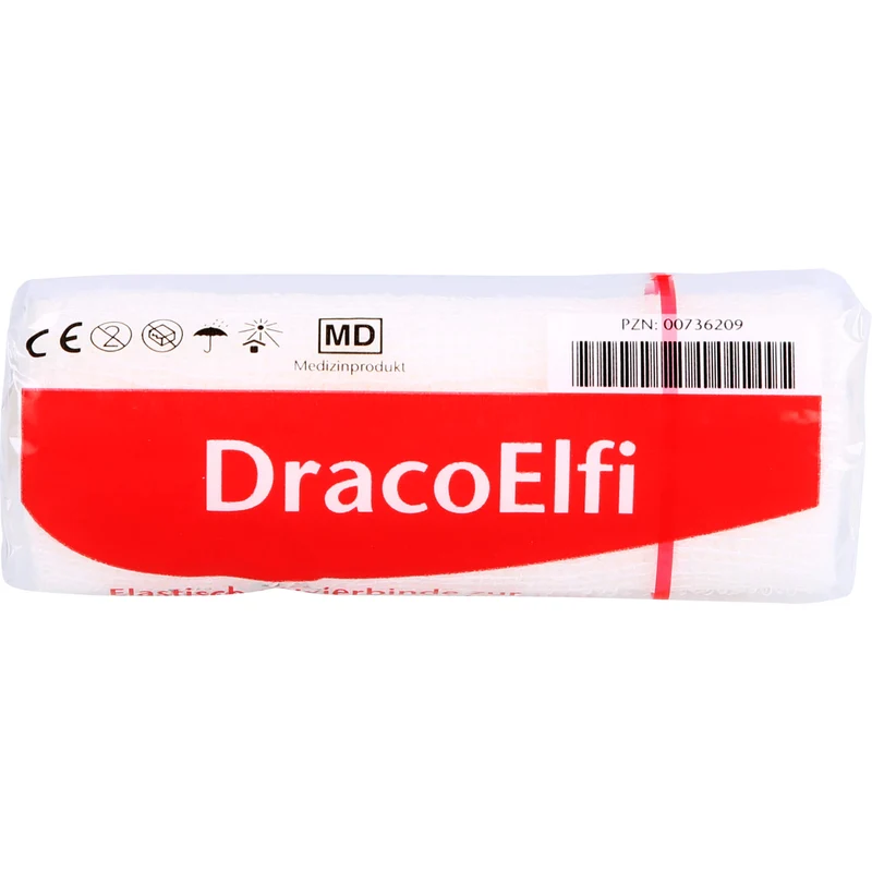 DracoELFI Elast.Fixierbinde gekreppt 4mx10cm cello, 1 St BIN