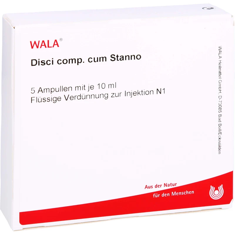 Disci comp. c. Stanno Wala Ampullen, 5X10 ml AMP