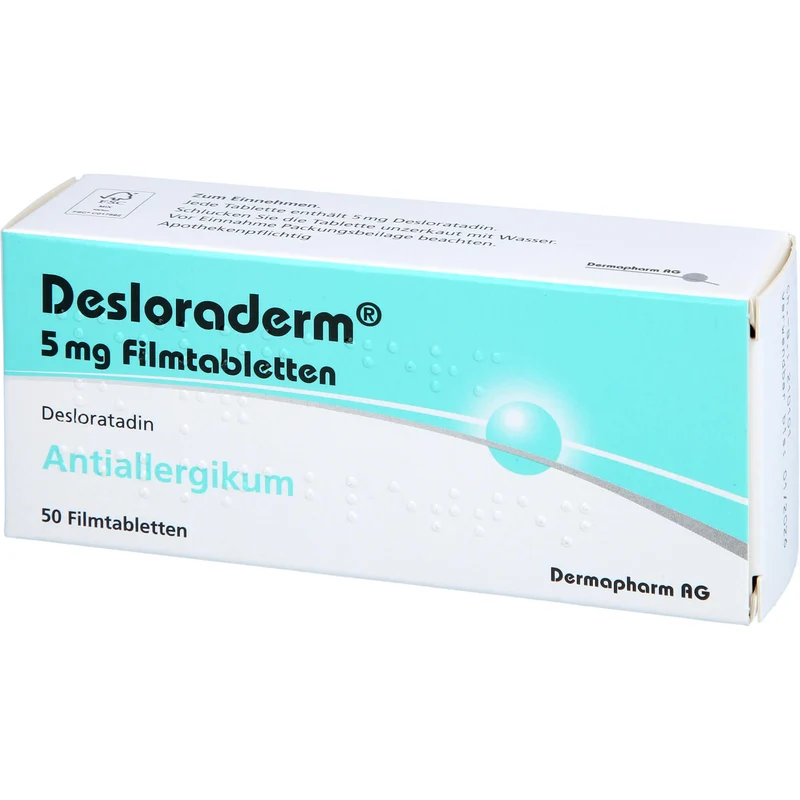 Desloraderm 5 mg Filmtabletten, 50 St FTA